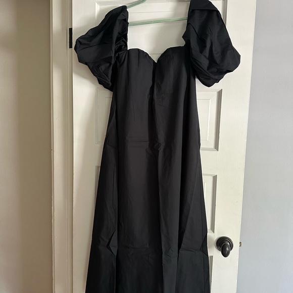 NWT / Banana Republic Puff Sleeve Maxi Dress - Picture 2 of 2